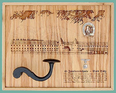 Genuine Piece of the SS Junkerschule at Bad Tölz